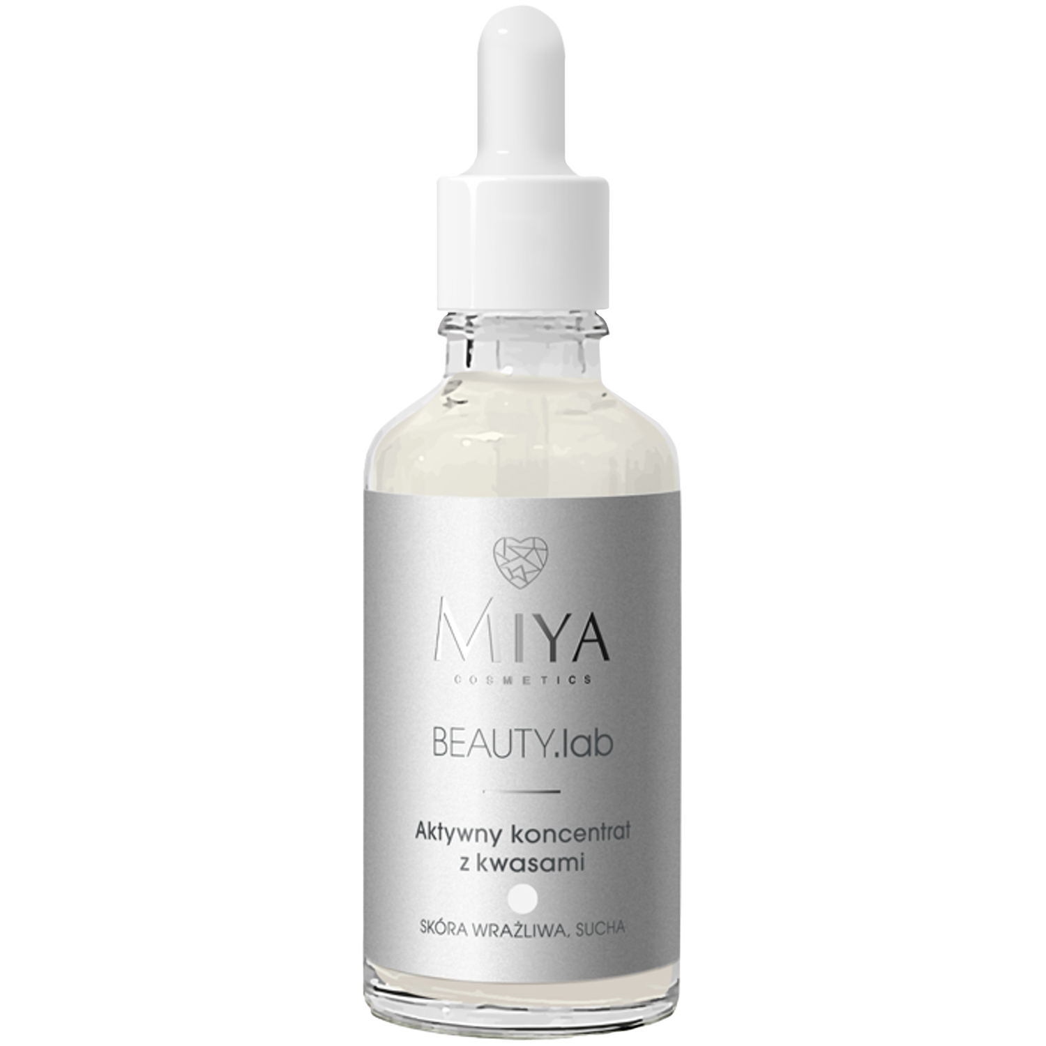 Активный концентрат с кислотами для чувствительной кожи Miya Cosmetics Beauty.Lab, 50 мл