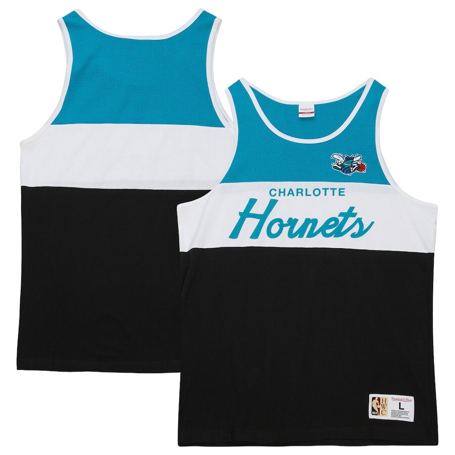 

Майка Mitchell & Ness Charlotte Hornets, черный