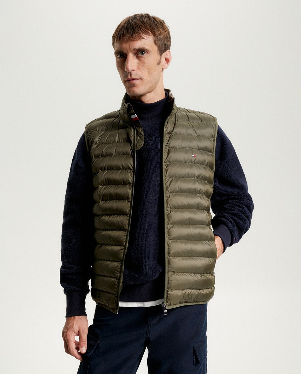

Легкий мужской жилет Tommy Hilfiger, зеленый