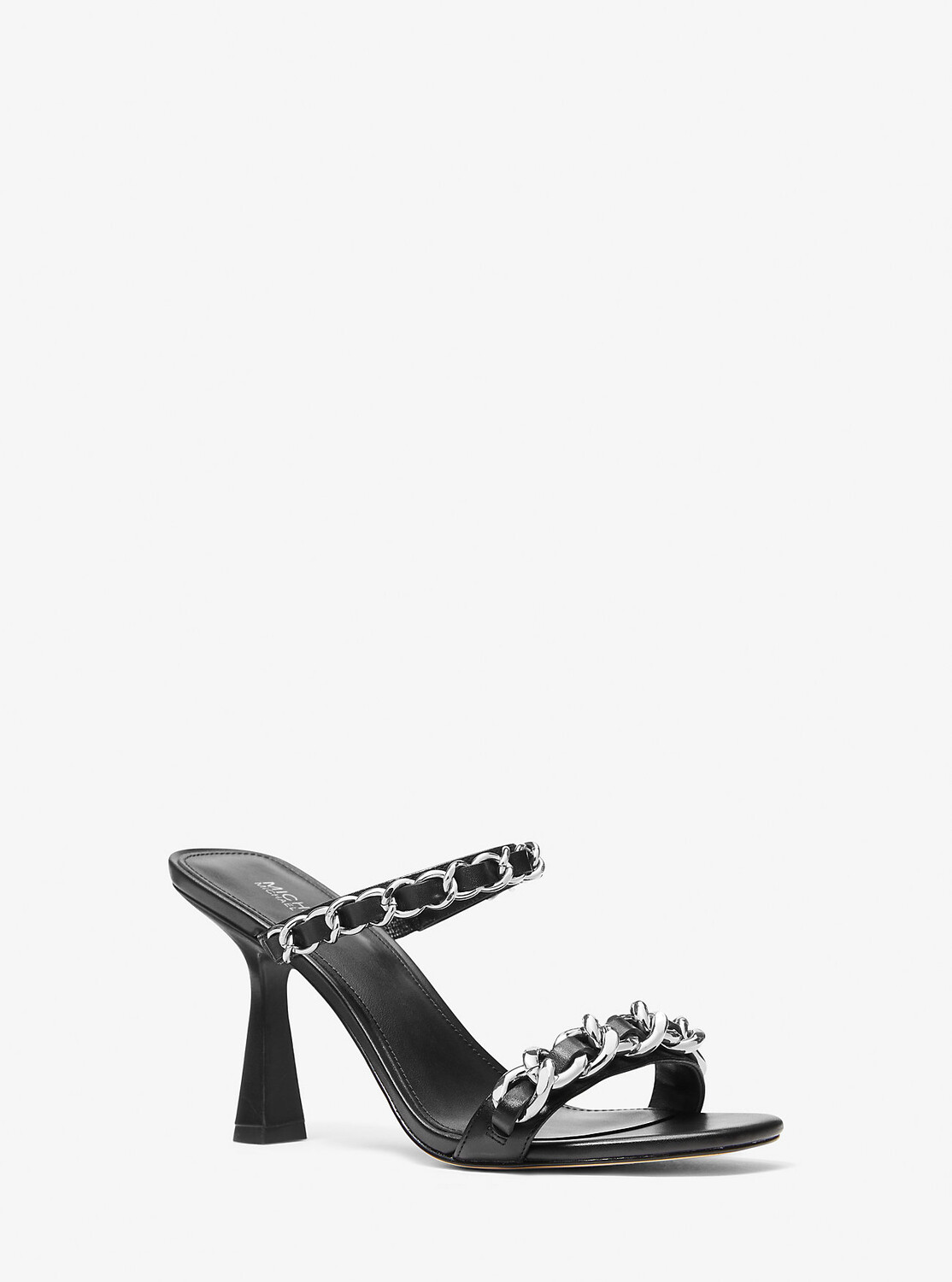 

Кожаные сандалии Clara с украшением Michael Kors, черный