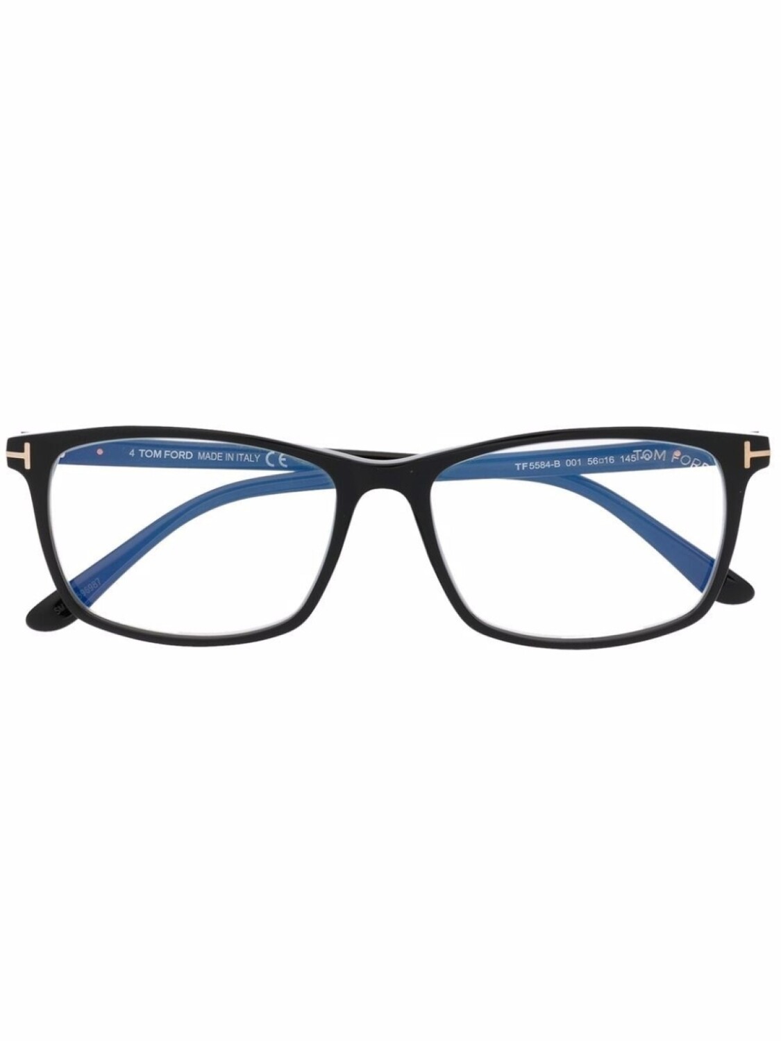 

TOM FORD Eyewear очки в прямоугольной оправе, черный