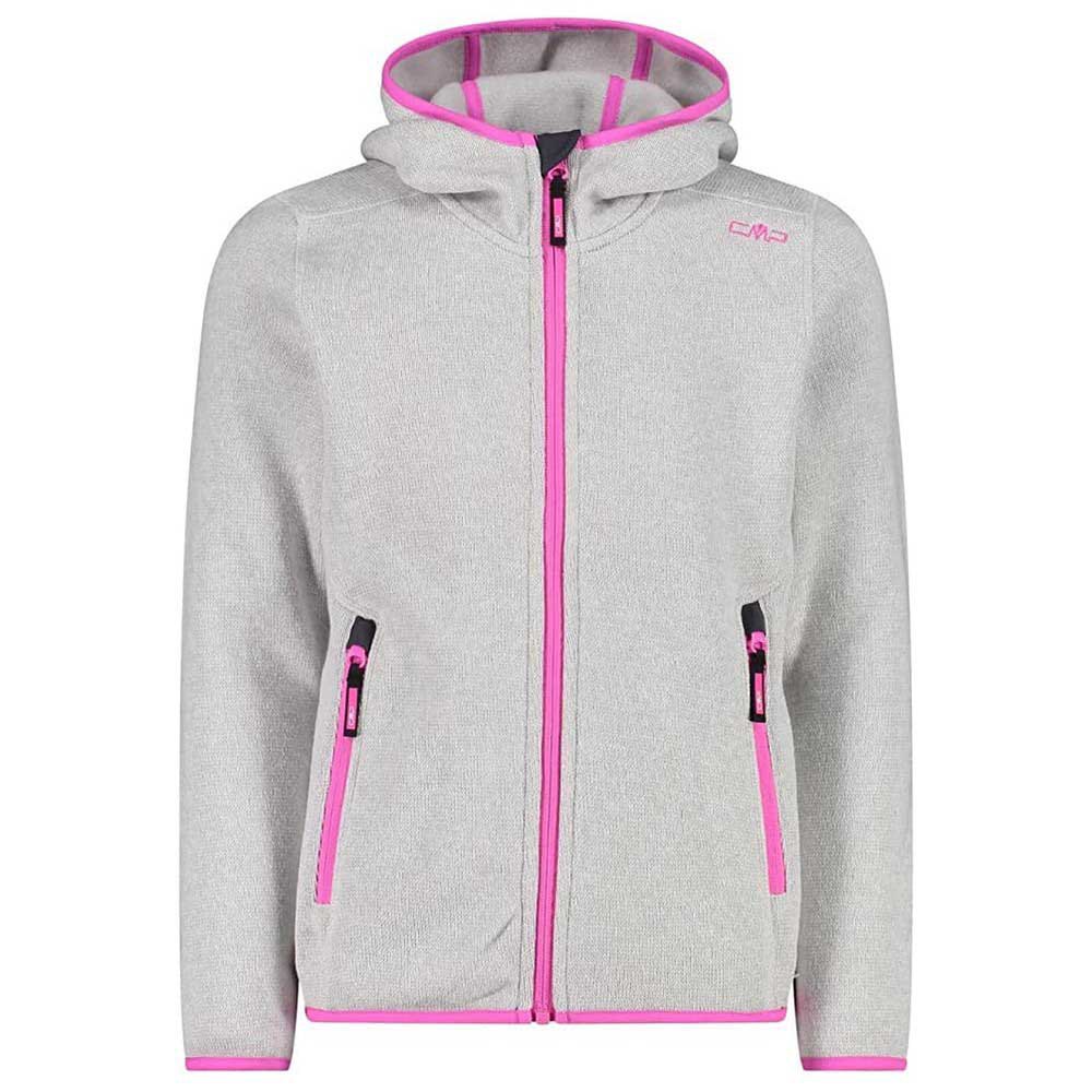 

Куртка CMP 3H19825 Hooded Fleece, серый