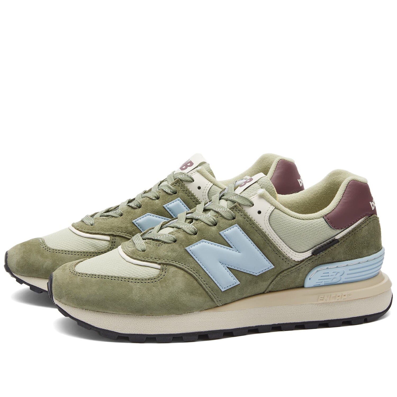 цена Кроссовки New Balance U574Lggt, цвет Deep Olive