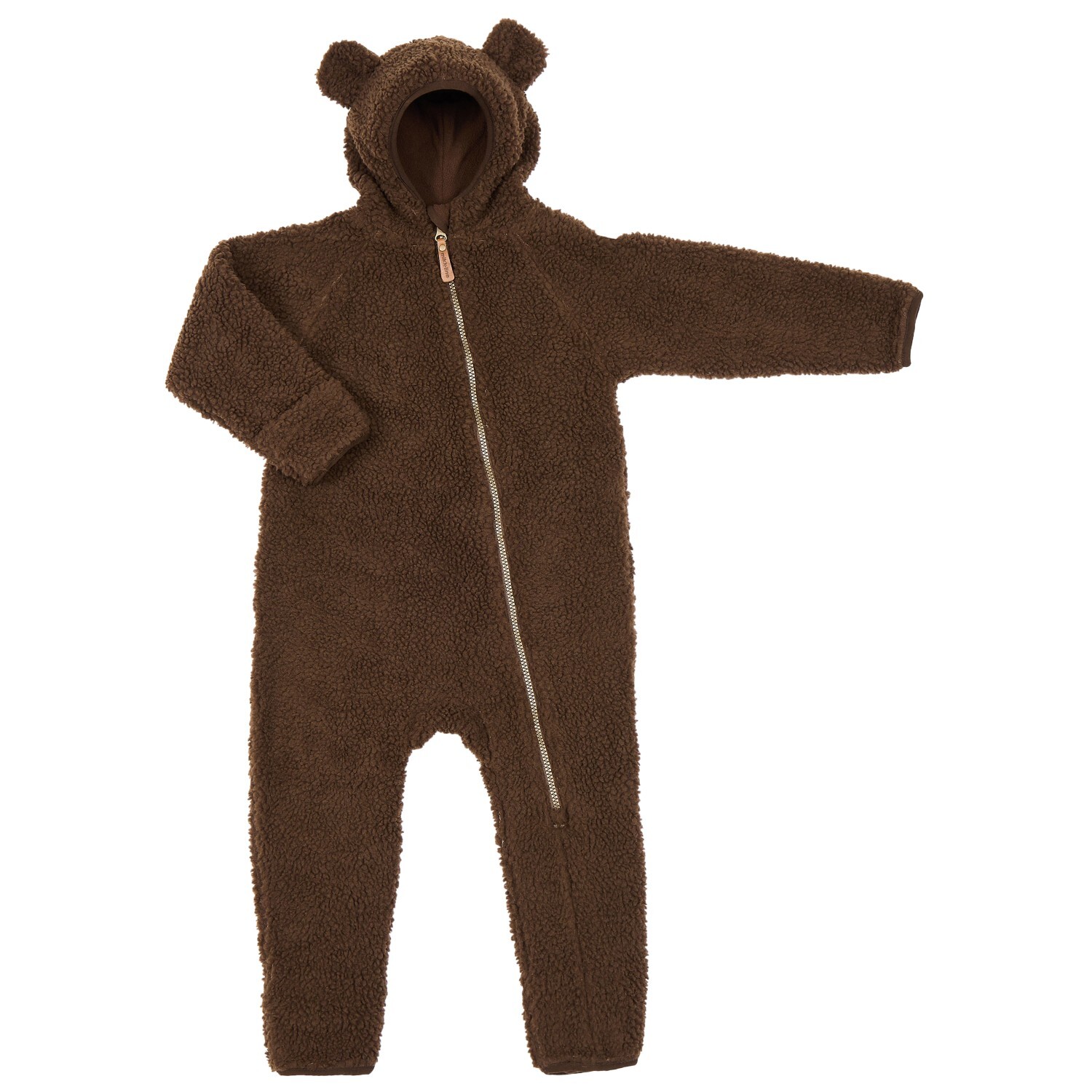 

Комбинезон Mikk-Line Teddy Suit Ear Recycled, цвет Slate Black