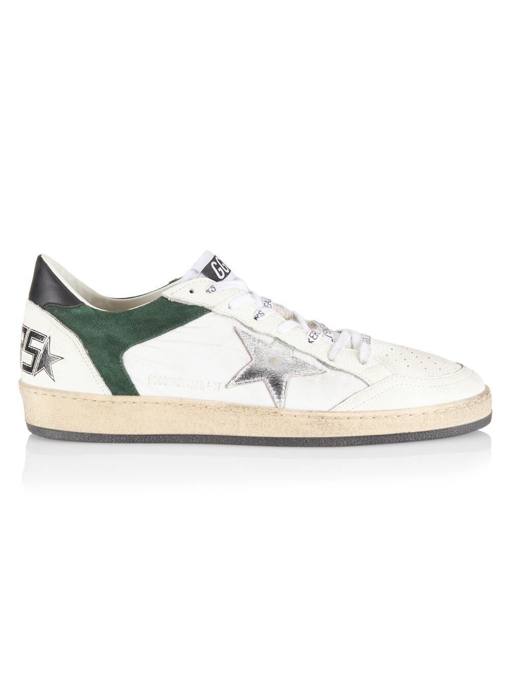 

Кроссовки на шнуровке Ball Star Golden Goose, зеленый