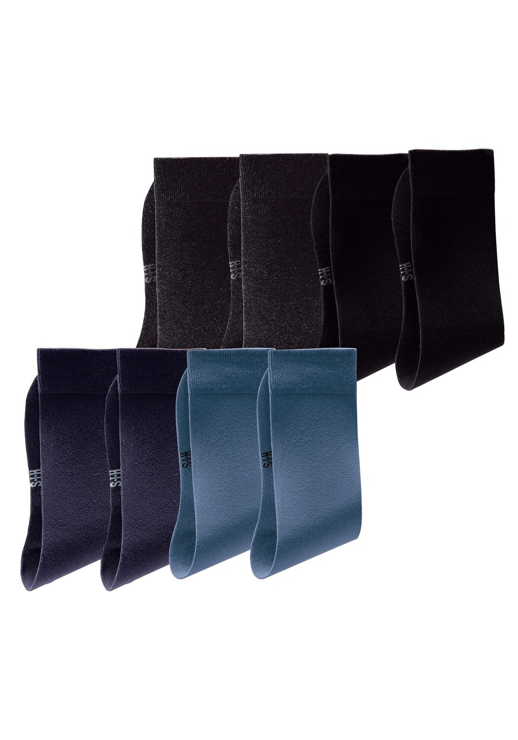 

Носки H.I.S Basic, цвет schwarz, anthrazit, blau