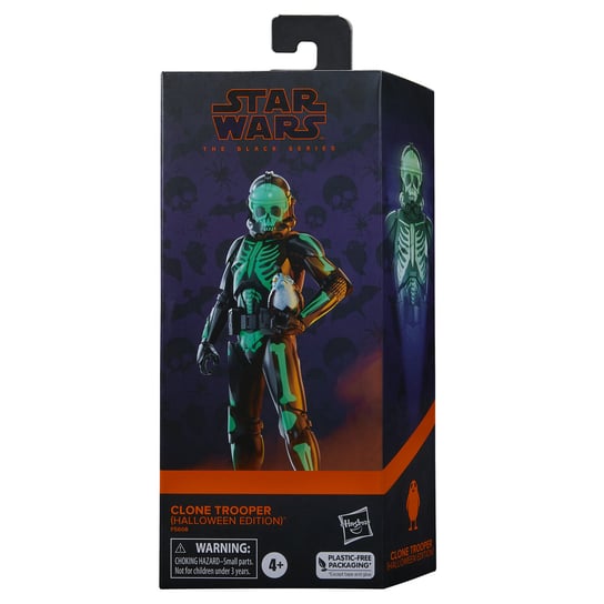 Hasbro, Star Wars Black Series, коллекционная фигурка, солдат-клон, 187-й батальон (издание для Хэллоуина), 15 см