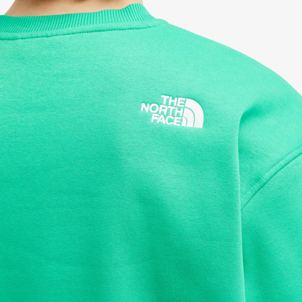 The North Face Толстовка Essential Crew, зеленый