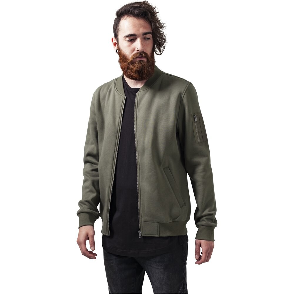 

Куртка Urban Classics Sweat, зеленый
