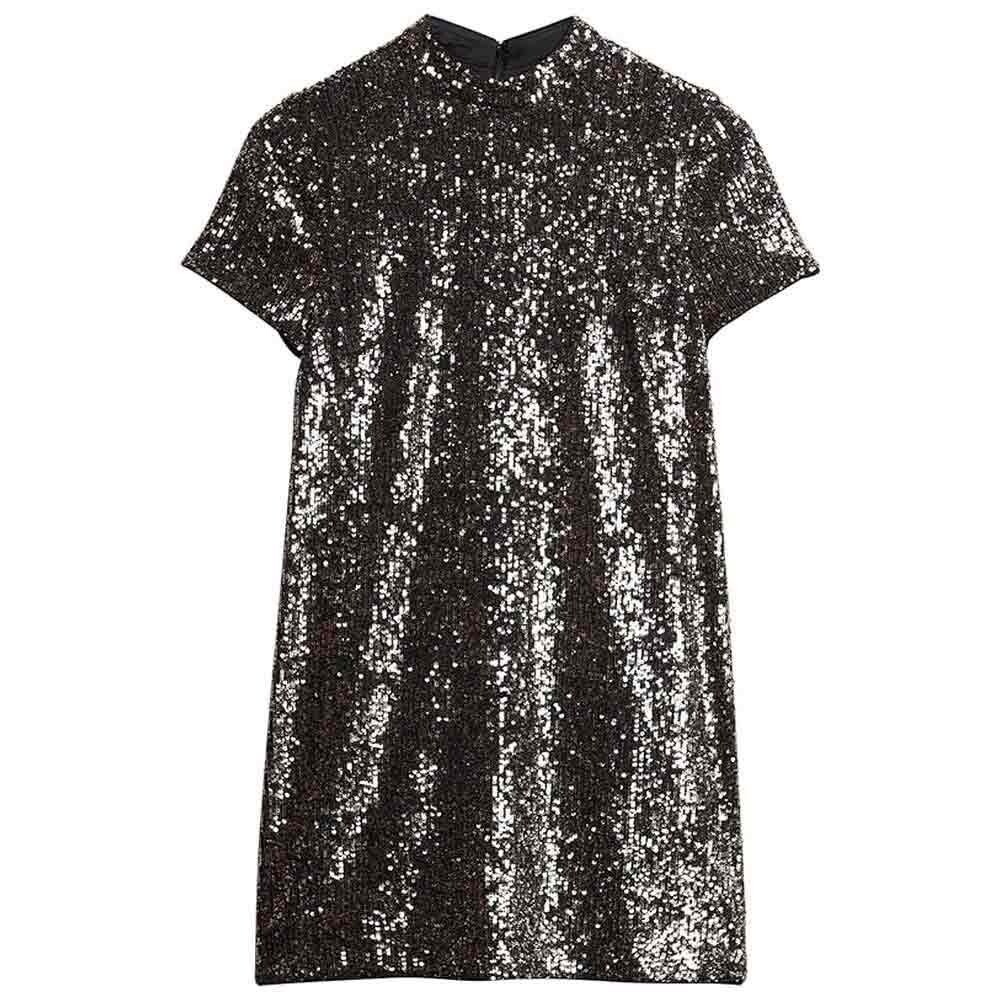 

Платье Superdry Vintage Sequin T-Shirt, серебряный