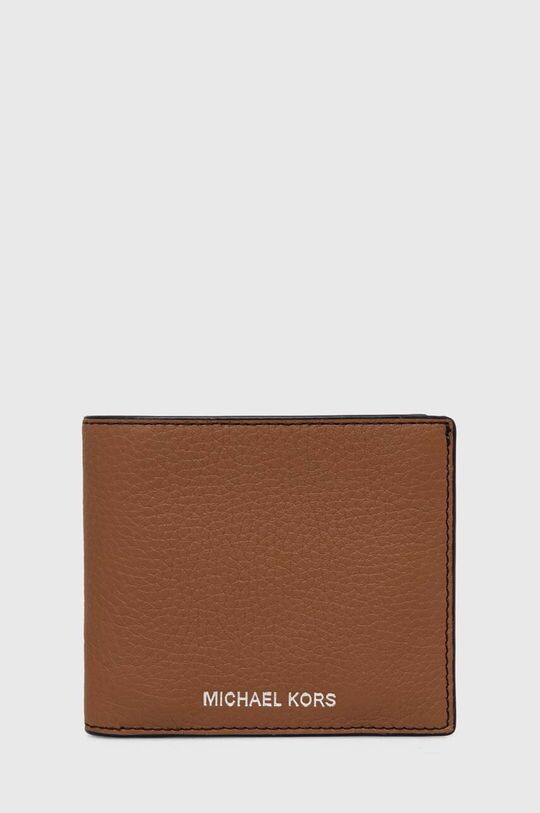 

Кожаный кошелек Michael Kors, коричневый