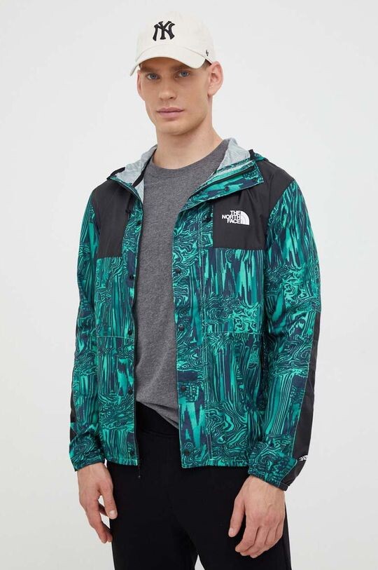 

Ветрозащитная куртка The North Face, зеленый