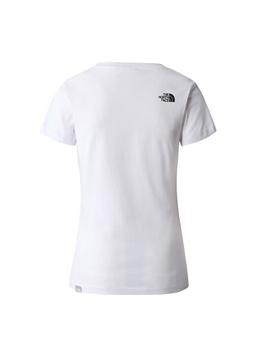 

Белая женская футболка с круглым вырезом и принтом The North Face, Белый