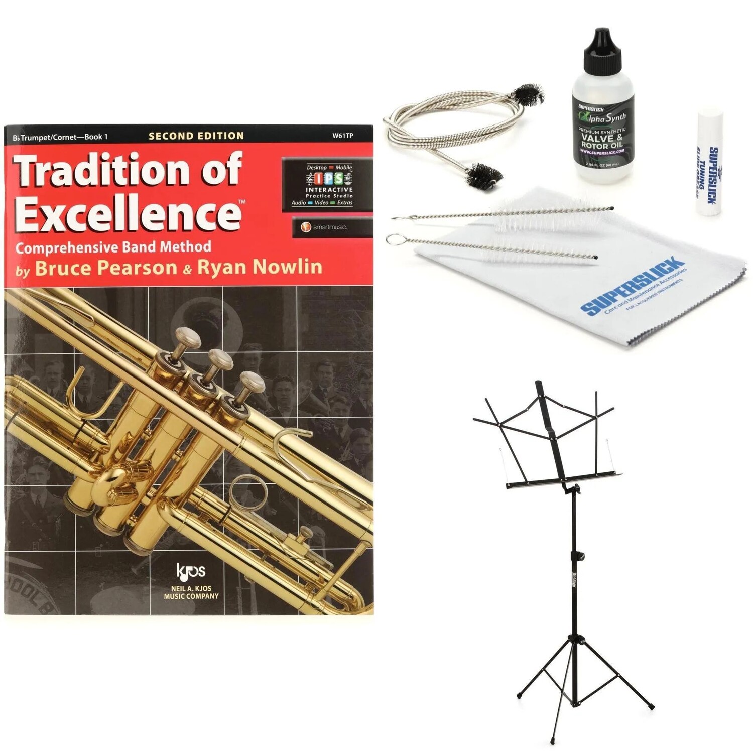 

Новая книга Kjos Tradition of Excellence, комплект 1 — труба/корнет Bb