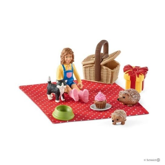 

Статуэтка Schleich, Набор для пикника на день рождения
