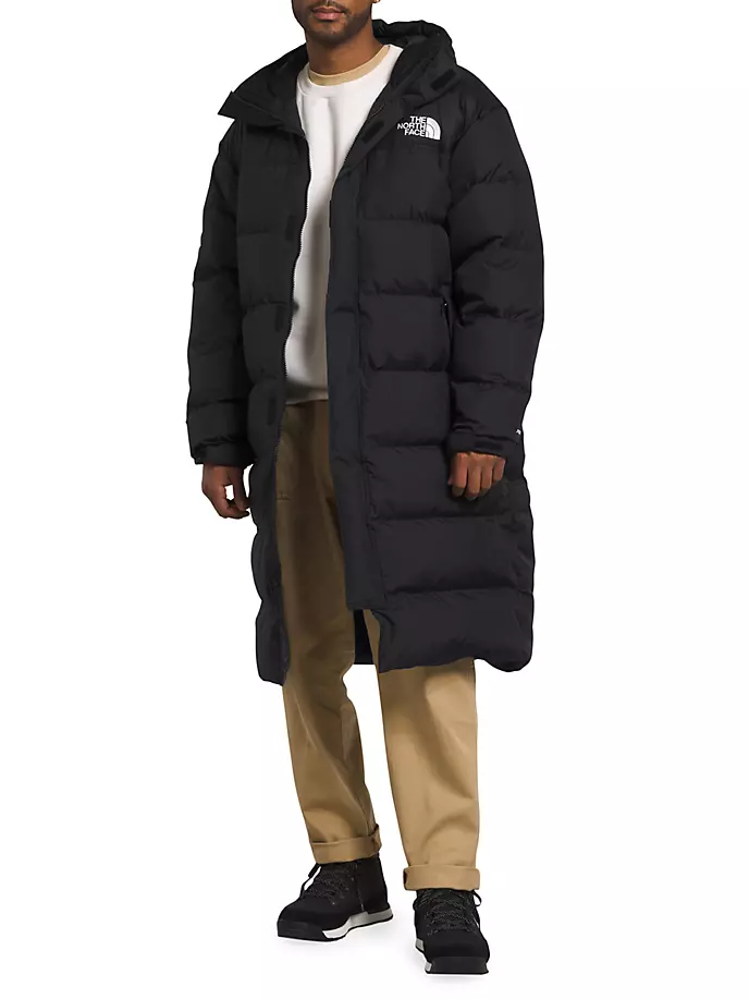 

Пуховая парка Нупцзе The North Face, черный