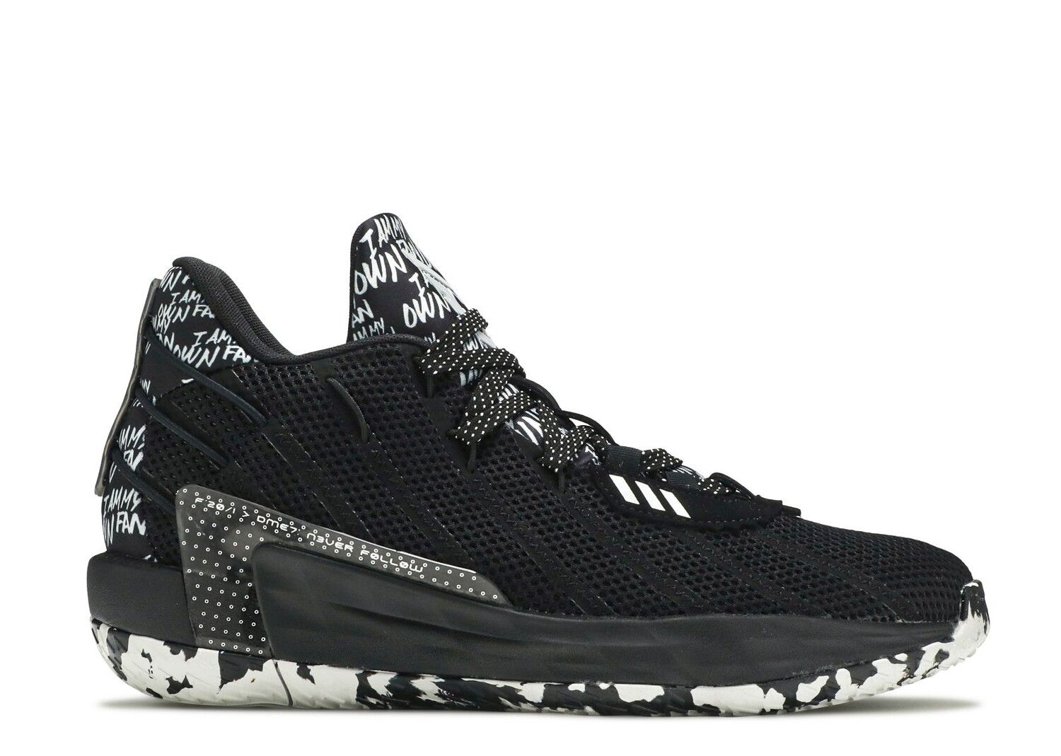 

Кроссовки adidas Dame 7 'I Am My Own Fan - Core Black', черный