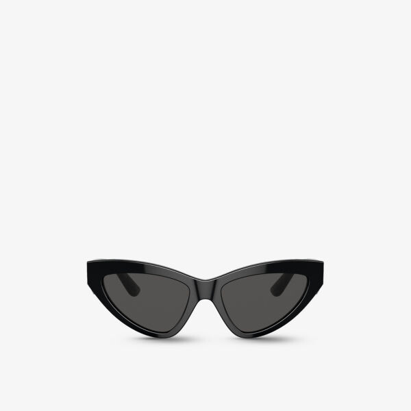 

Dg4439 солнцезащитные очки из ацетата в кошачьей оправе Dolce & Gabbana, черный