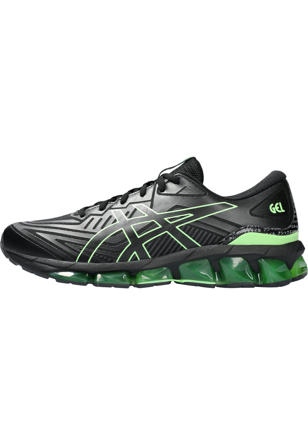 

Низкие кроссовки Gel-Quantum 360 Vii ASICS SportStyle, цвет black bright lime