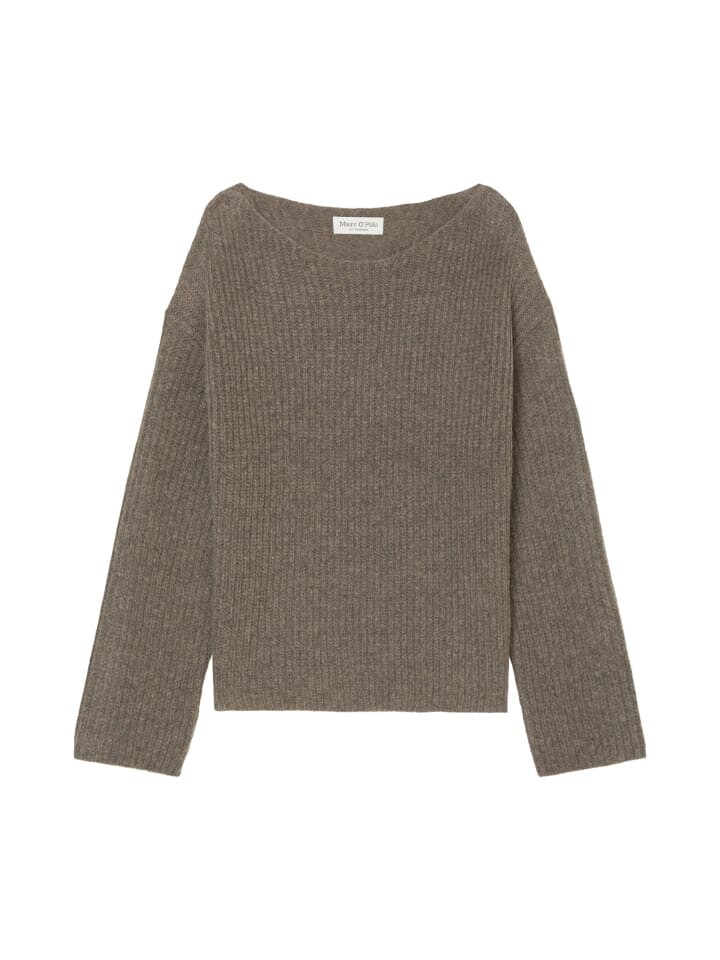

Пуловер Marc O'Polo Strick oversized, цвет shaded brown melange