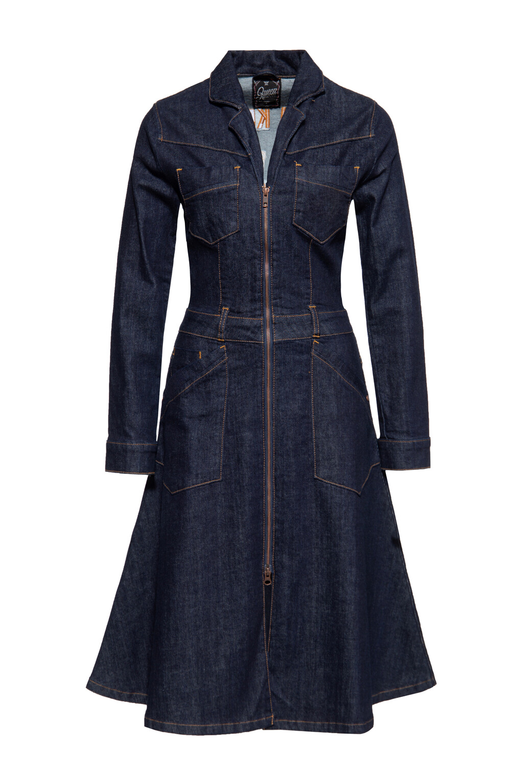 

Платье Queen Queen Worker Swing Queen S. 1955, цвет Denim