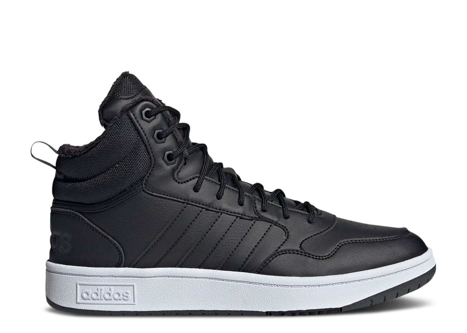 

Кроссовки adidas Hoops 3.0 Mid Winter 'Black White', черный