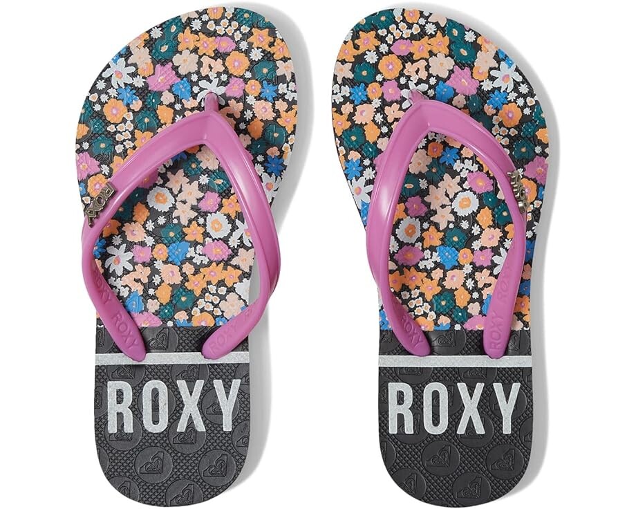 Сандалии Roxy Viva Stamp II, цвет Black/Floral