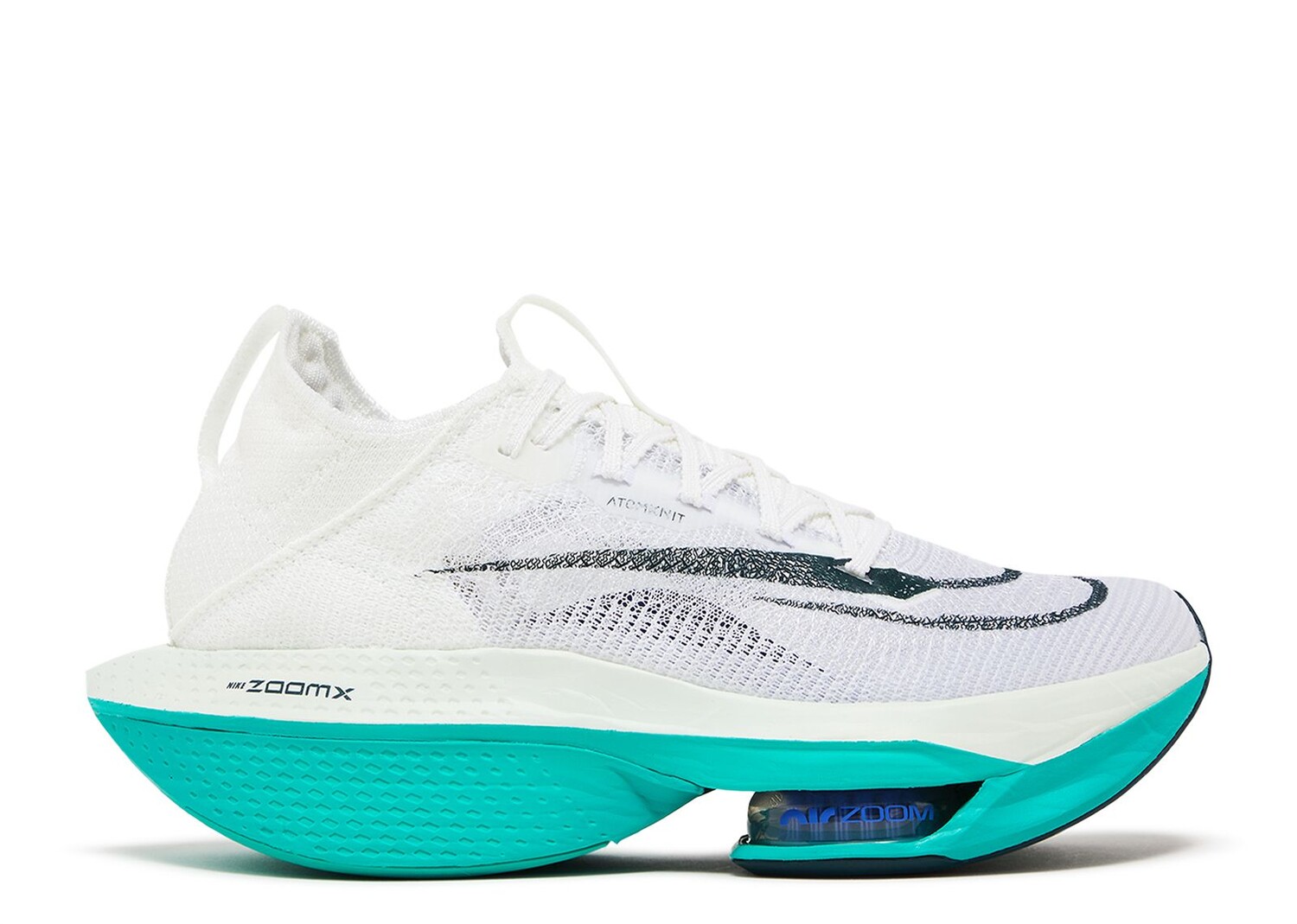 

Кроссовки Nike Air Zoom Alphafly Next% 2 'White Clear Jade', белый, Белый;серый