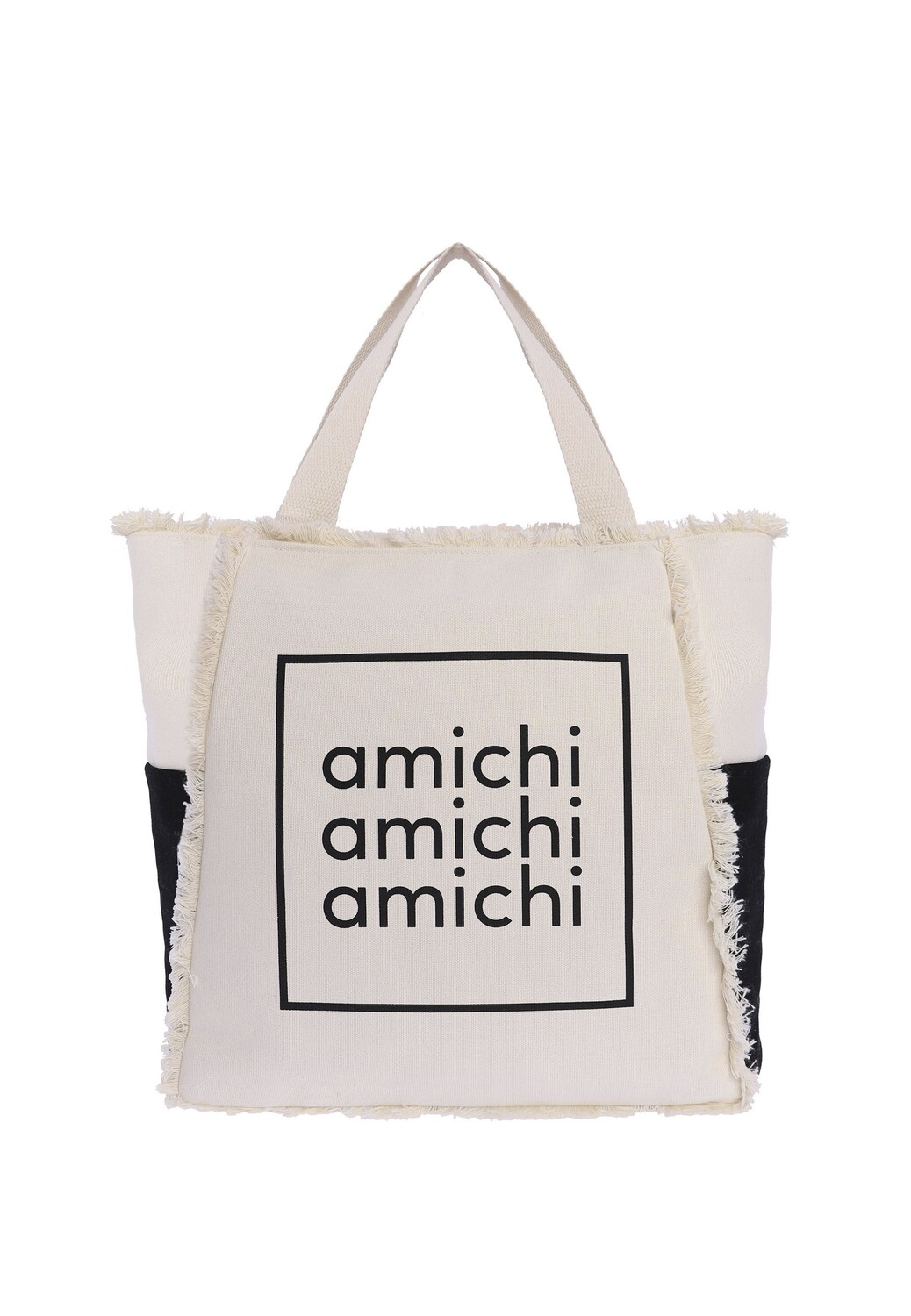 

Сумка шоппер Amichi Strandtasche Serva (B)46 x (H)37 x (T)10см, белый