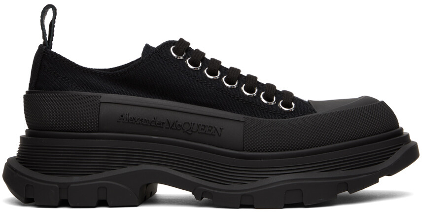 

Черные кеды Alexander McQueen, Черный