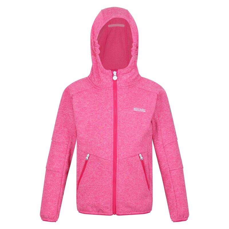 

Куртка Maxwell Softshell в крапинку для мальчиков и девочек Fusion Pink REGATTA, цвет rosa