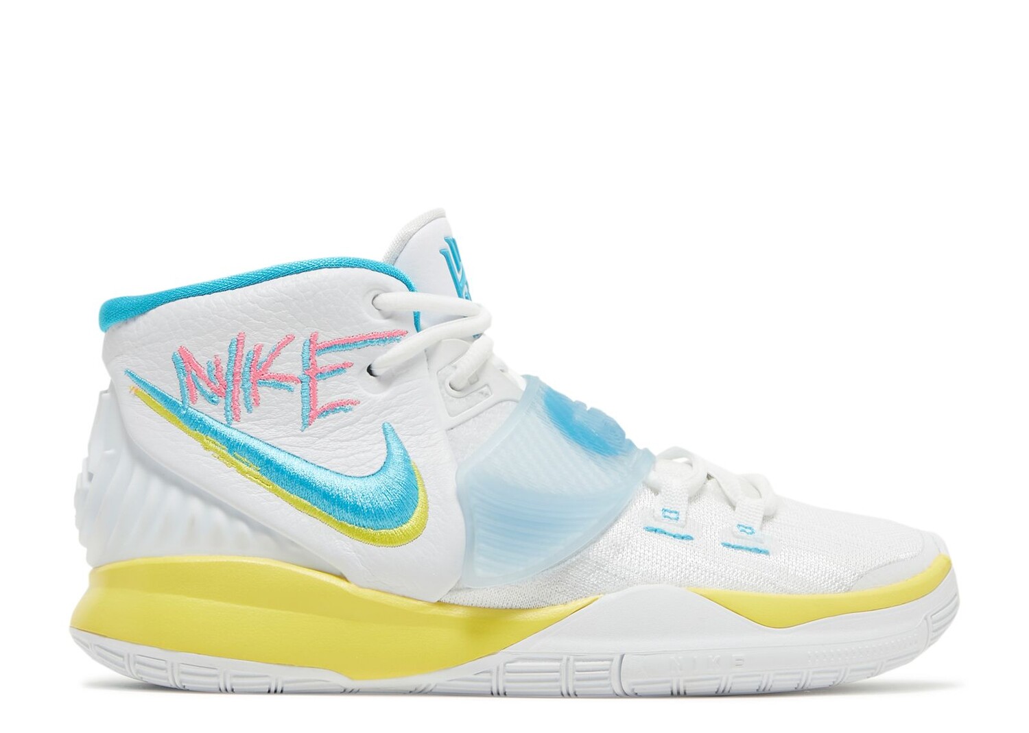 

Кроссовки Nike Kyrie 6 Gs 'Neon Graffiti', белый