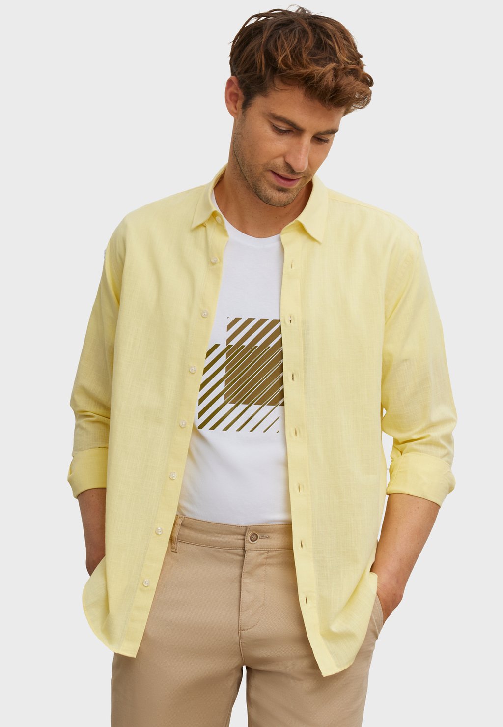Рубашка COMFORT FIT AC&CO / ALTINYILDIZ CLASSICS, цвет Comfort Fit Shirt