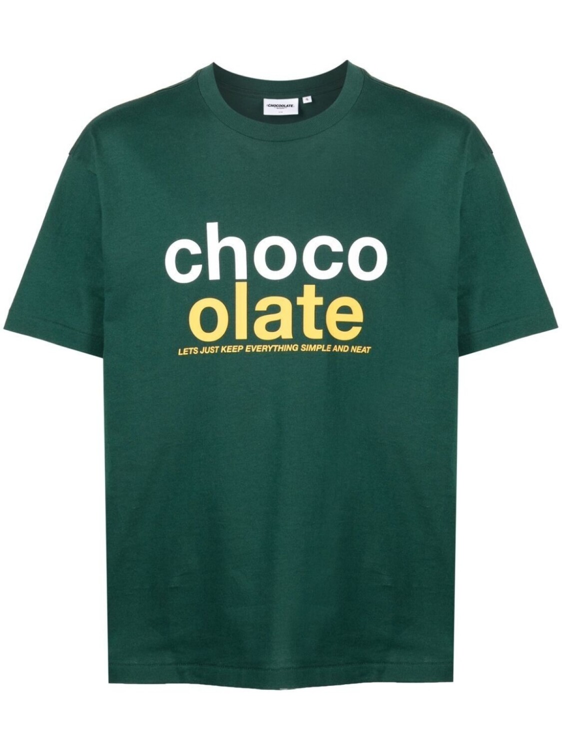 

Chocoolate футболка с логотипом, зеленый