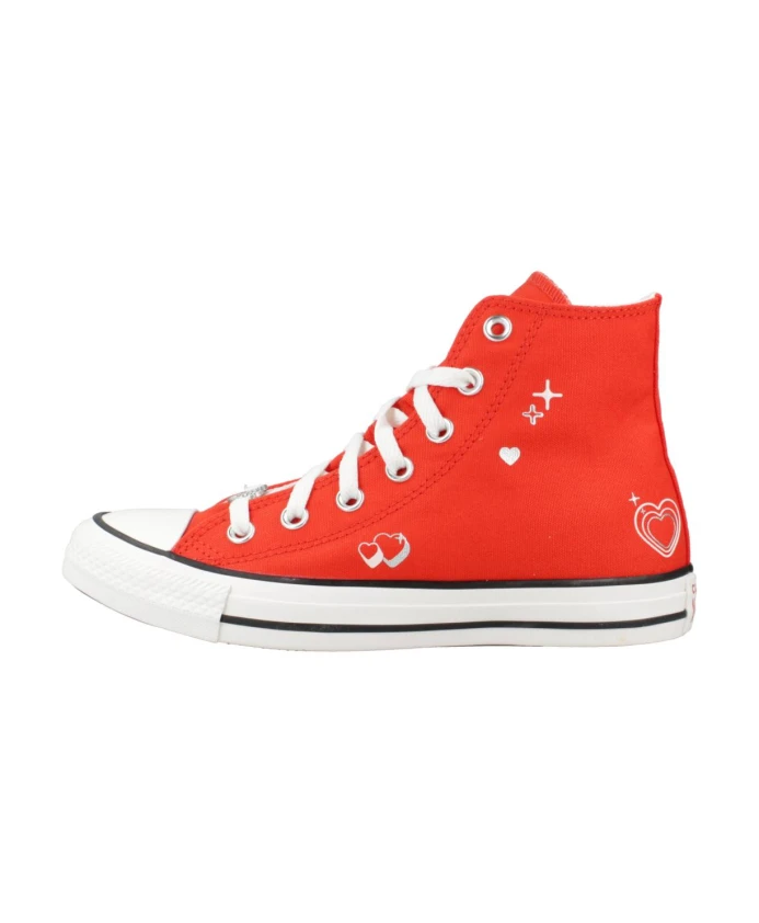 

Кроссовки высокой моды Converse, красный