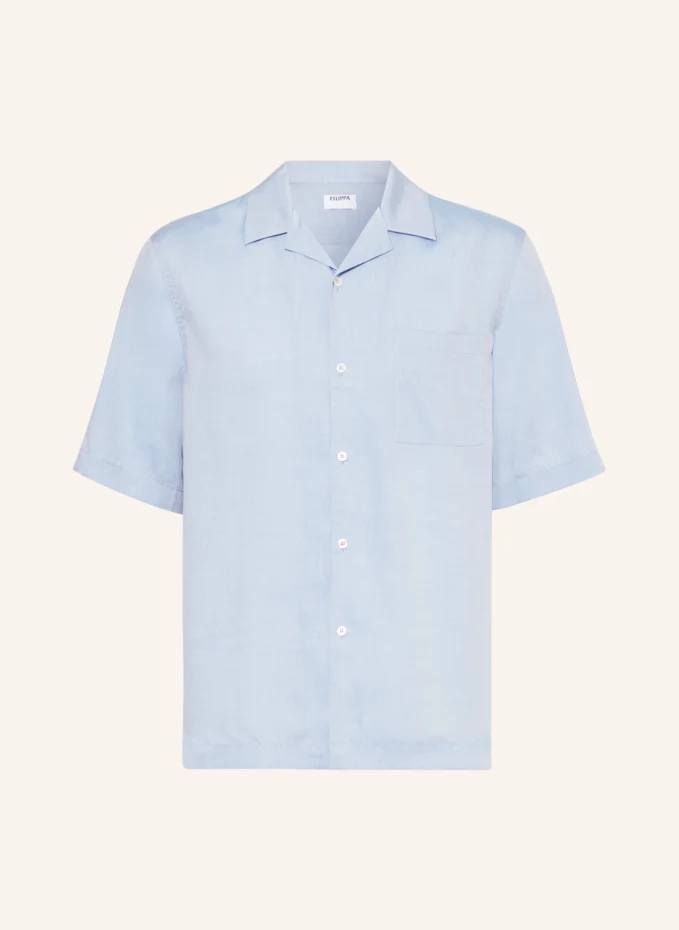 

Курортная рубашка стандартного кроя Filippa K, синий