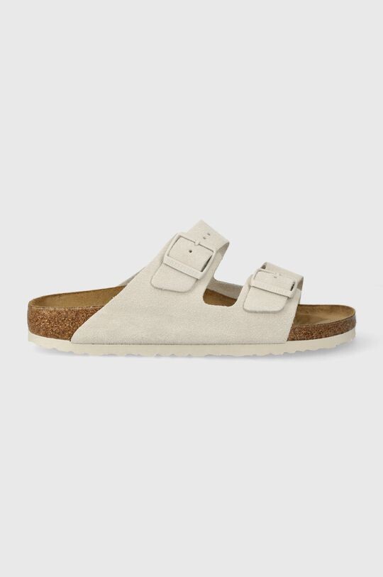 

Замшевые шлепанцы Arizona Birkenstock, бежевый