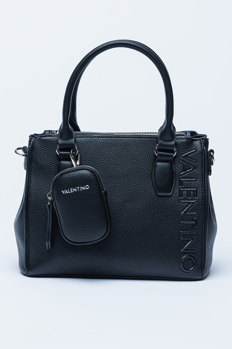 Сумка Soho из экокожи Valentino Bags, черный сумка valentino bags soho коричневый