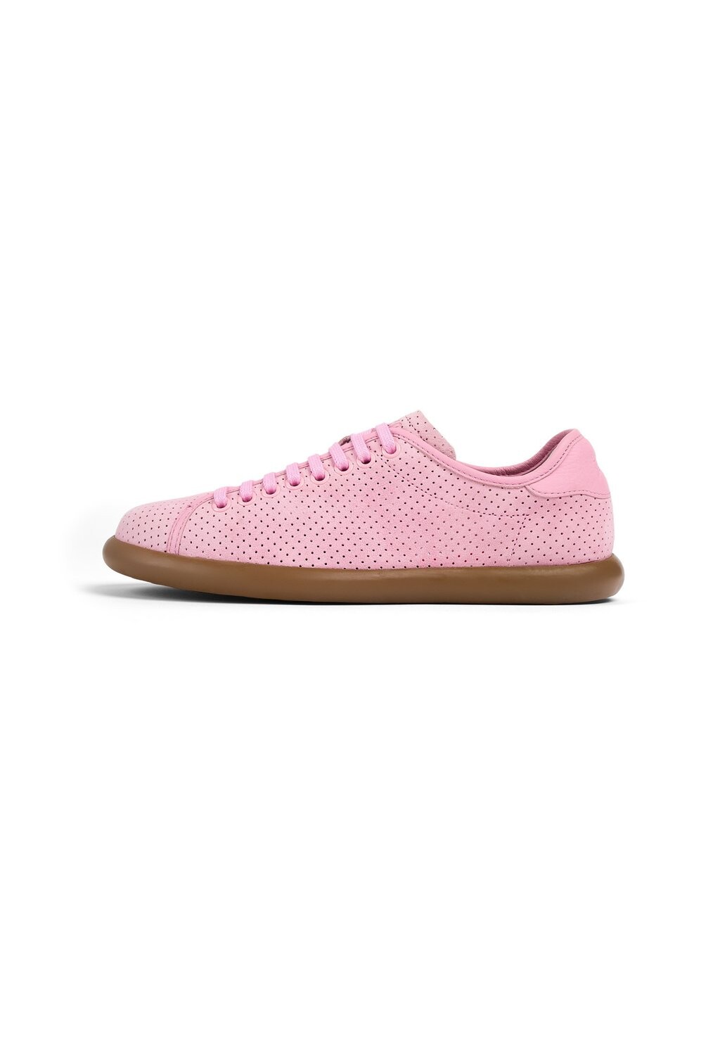

Спортивные туфли на шнуровке PERFORATED BOTIJ Camper, цвет pastelrosa