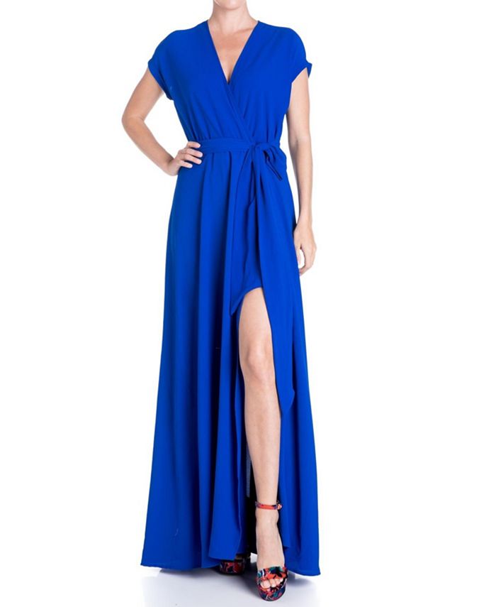 цена Женское платье макси Jasmine Meghan Los Angeles, цвет Royal