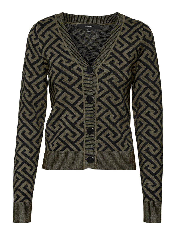 

Кардиган Vero Moda Aria, хаки/черный