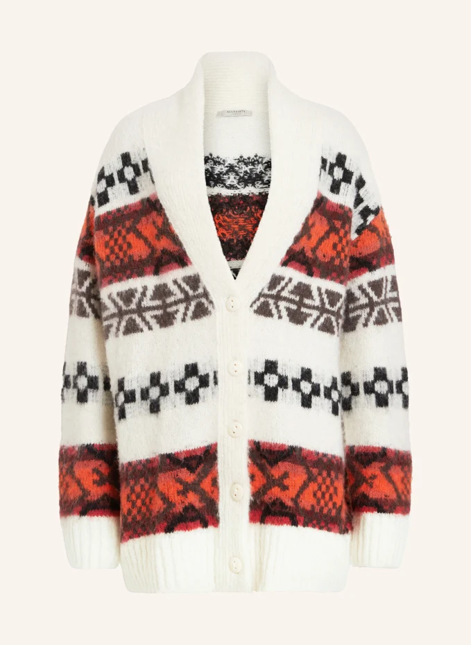

Кардиган билли с альпакой Allsaints, черный
