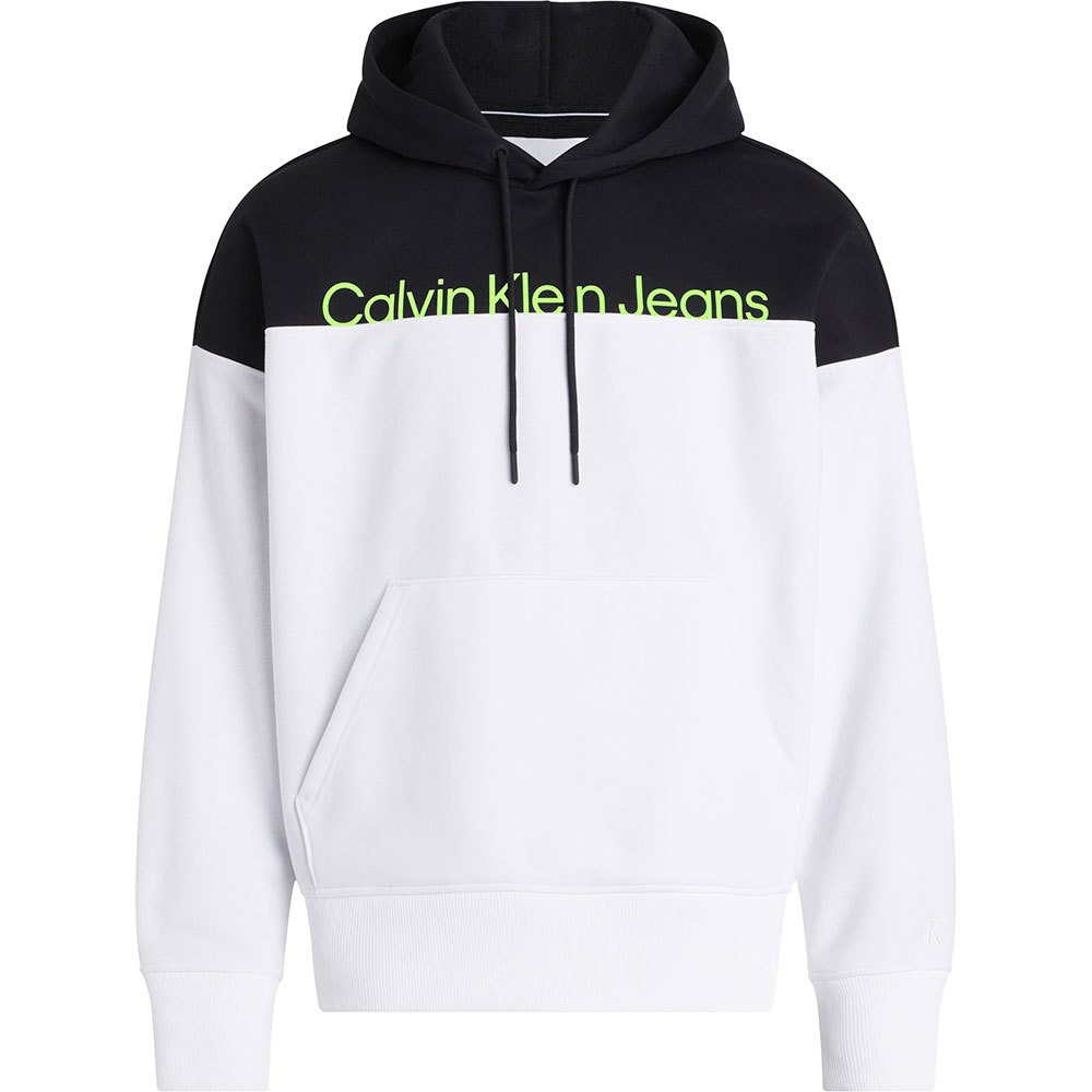 

Худи Calvin Klein Jeans Institutional Colorblo, белый