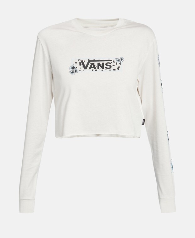 

Укороченный лонгслив Vans, экрю
