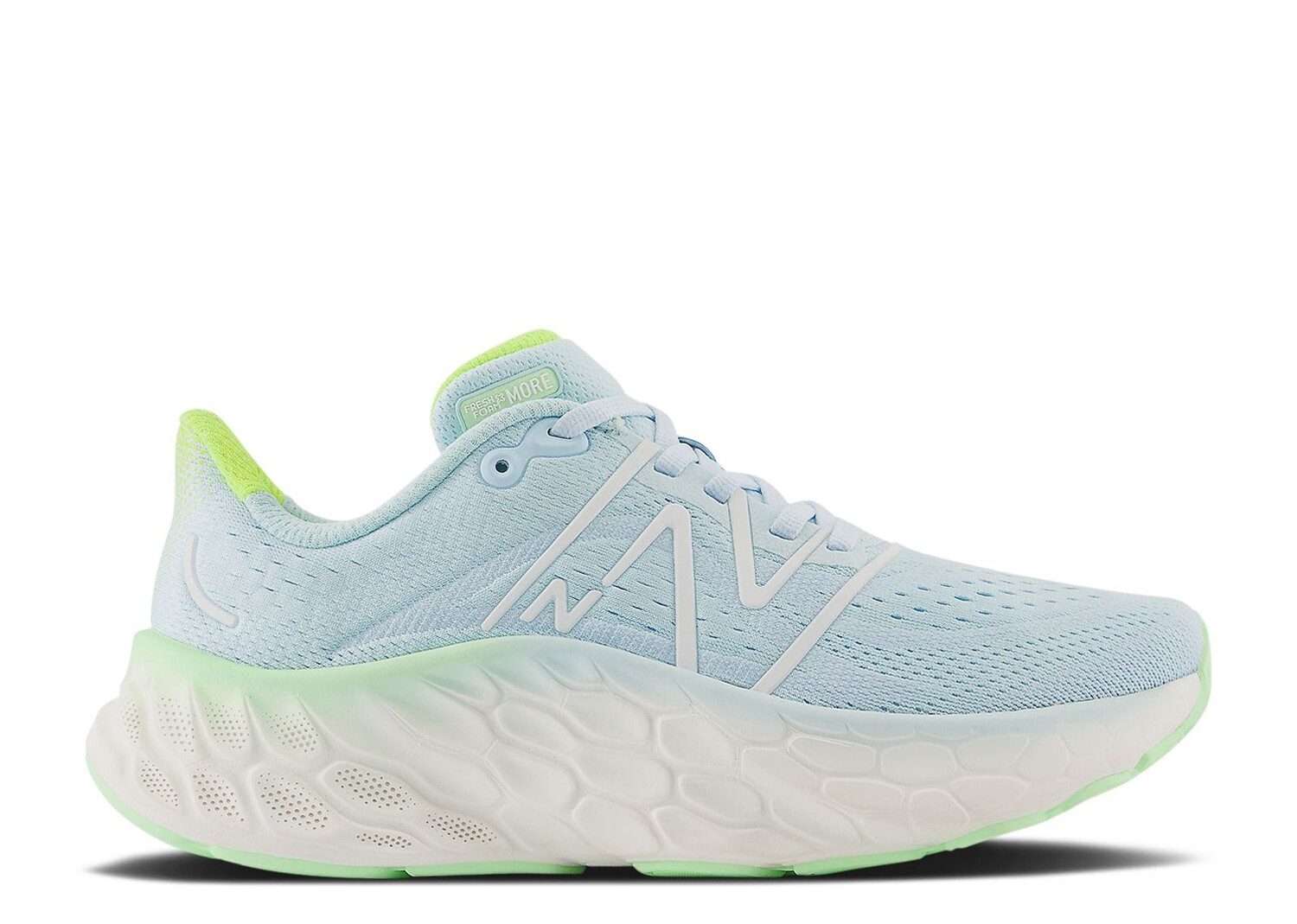 

Кроссовки New Balance Wmns Fresh Foam X More V4 Wide 'Blue Green Aura', черный