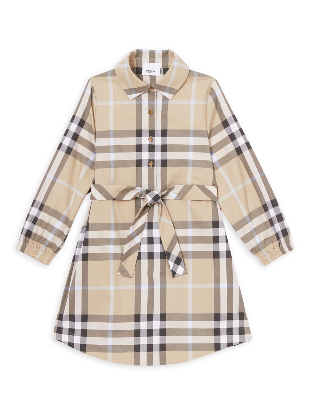 

Платье KG2 Ivy для маленьких девочек и девочек Burberry, песочный