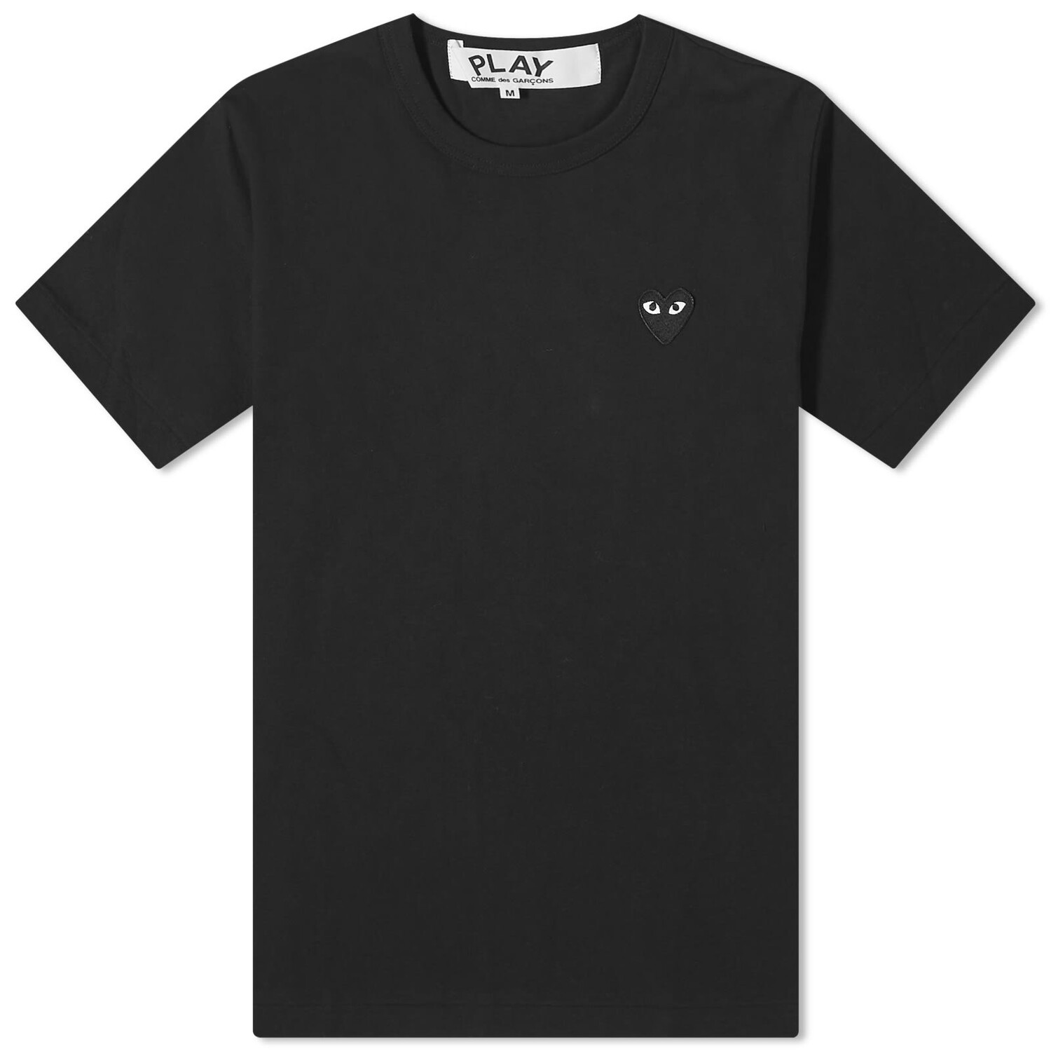 

Футболка Comme Des Garcons Play Black Heart, цвет Black & Black