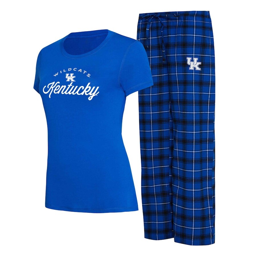 

Пижамный комплект Concepts Sport Kentucky Wildcats, роял