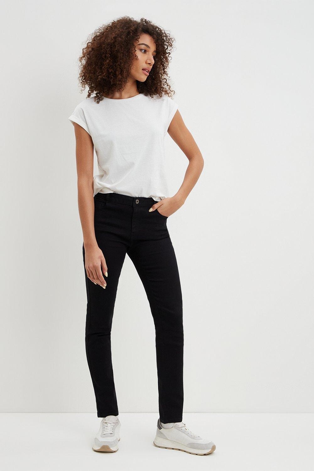 

Узкие джинсы Эллис Dorothy Perkins, черный