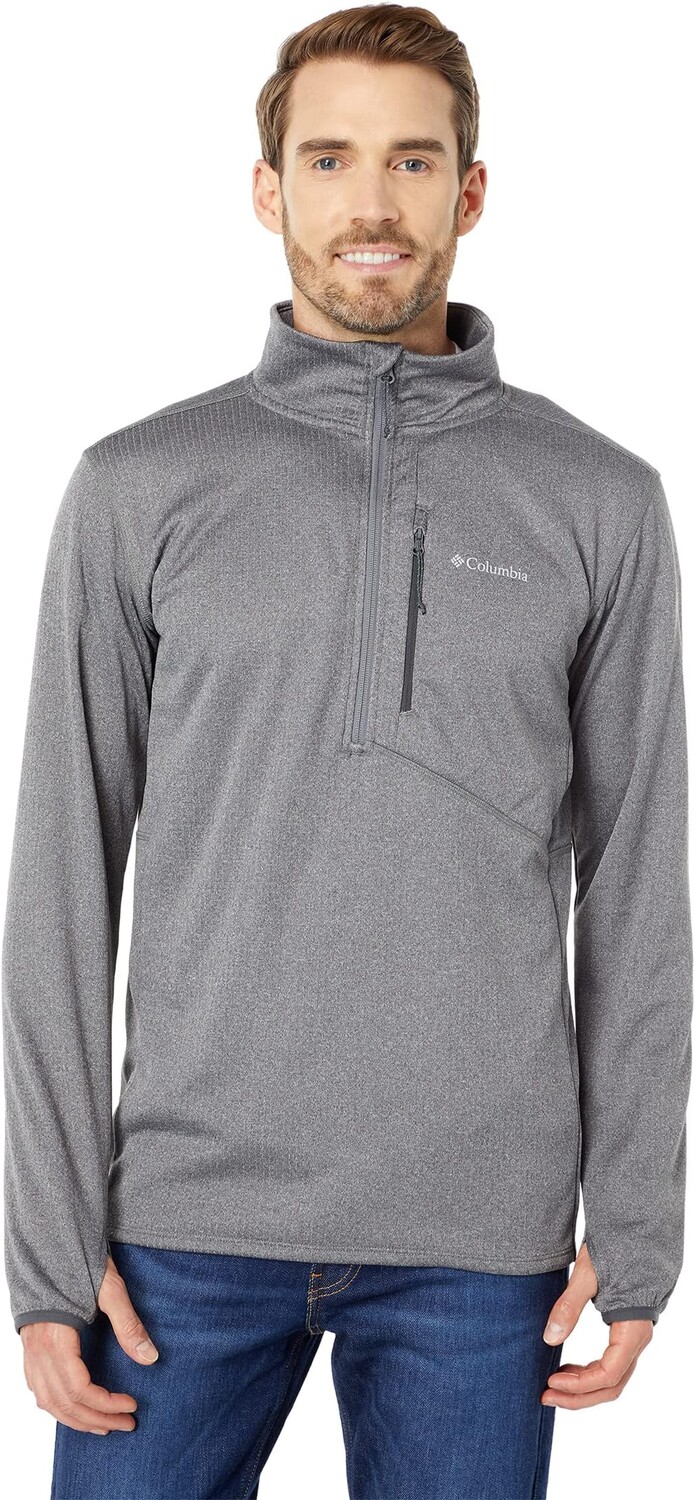 

Куртка Park View Fleece 1/2 Zip Columbia, цвет City Grey Heather